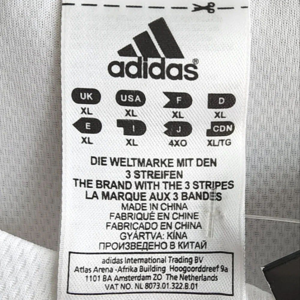 Adidas Technical Shirt White XL